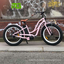 Women Style Beach City Mountain Ce Fat Tire Electric Bike